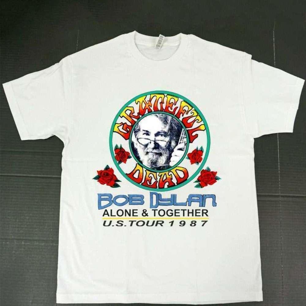 Grateful Dead Bob Dylan Summer Tour Rock Music Fan Unisex T-Shirt